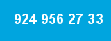 924 956 27 33 924 956 27 33